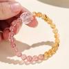 Citrine Yellow Crystal Bracelet – Wealth-Attracting Valentine's Day Gift