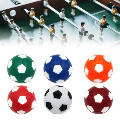 6 Stück Tischfußball Ball Blickfang Ersatz Mehrfarbig Tischfußball Tisch Mini Ball für Innen