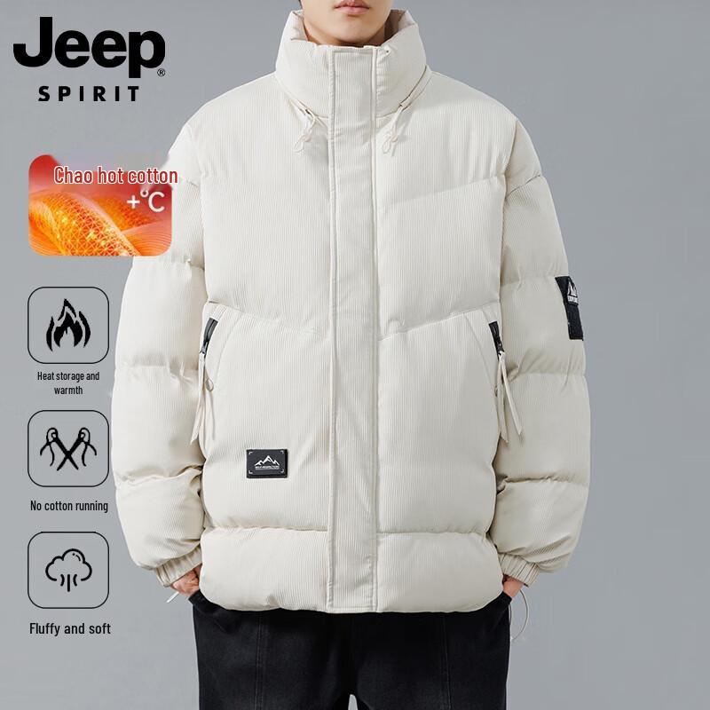 JEEP SPIRIT Men s Winter Puffer Jacket L