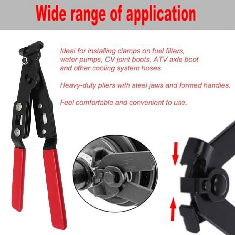 

Automotive Hose Pinch Tool Axle Clamp Pliers Multi-Purpose Crimper For ATV Heater Engine Tube Disconnect Workshop Brake CHINA