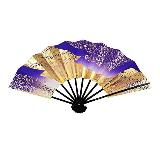 Osaka Choseido Folding Dance Fan, Kanze Sakura (Cherry Blossom), 29cm, Made in Japan, Kyoto Fan, Ori