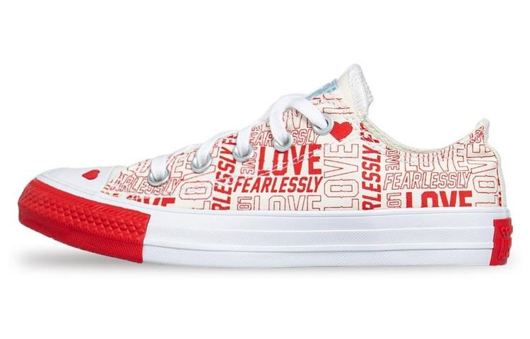 Converse Люби без страха Chuck Taylor All Star Низкие Красные Женские 567311C 42.5
