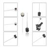 Drum Set Bass Drum Pedal Beater Electronic Drum Set Single Bass Drum Pedal Felt Beater Universal Jazz Drum Accessories