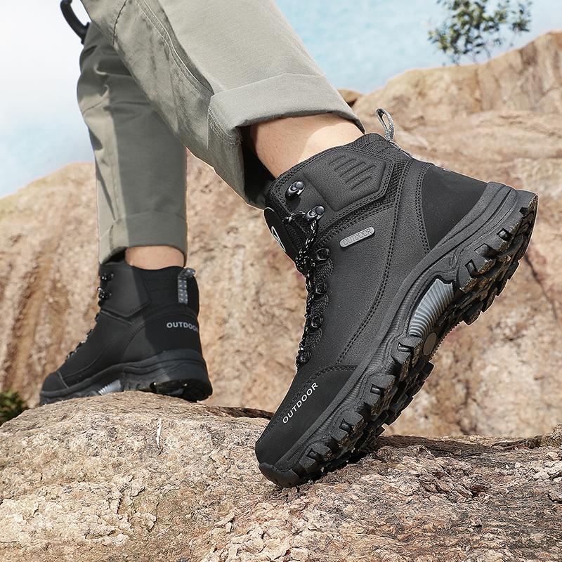 TUINANLE Outdoor Hiking Shoes Walking Hiking Boots Non-SlipTactical Trekking Shoes for Men