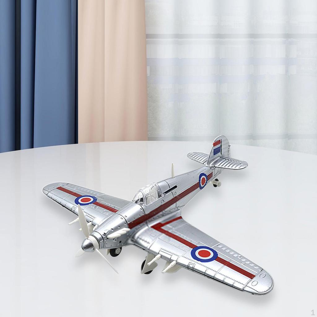 1:48 Fighter Building Kits Aircraft Model Birthday Gift for Kids Adults Table Decoration DIY