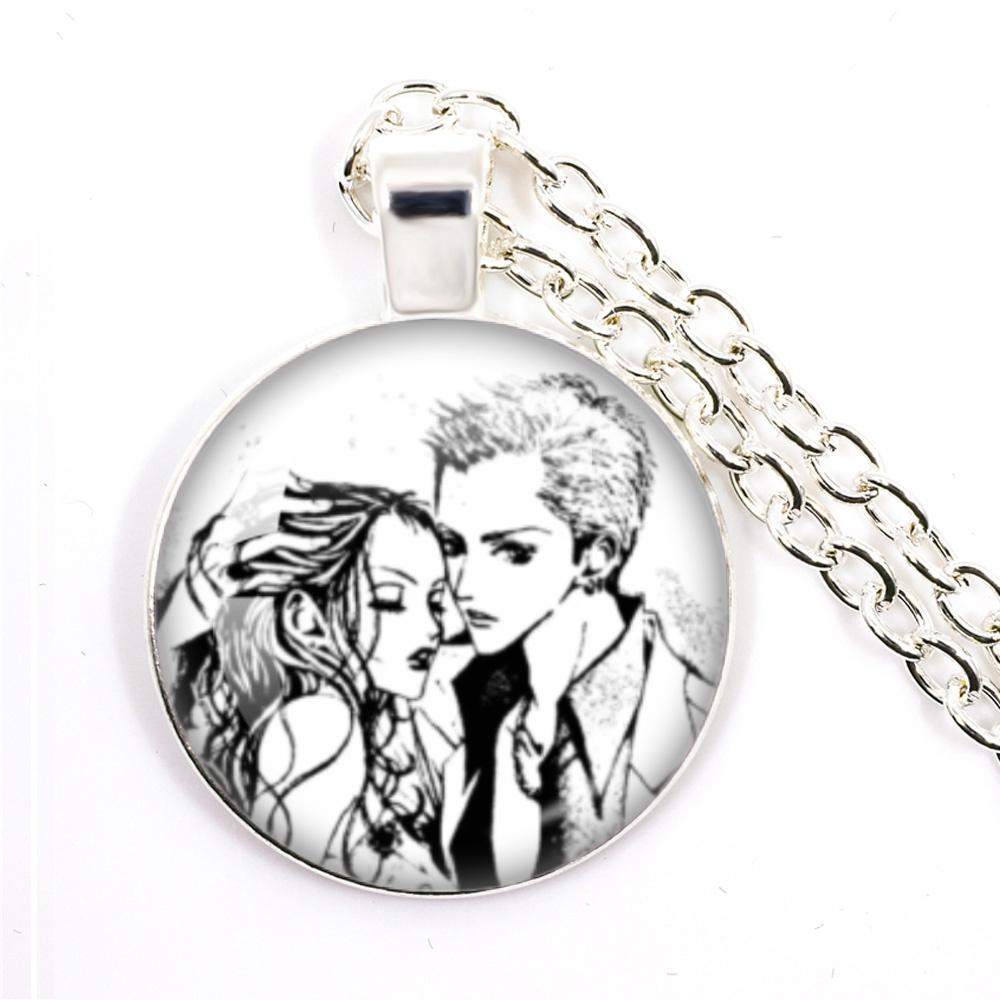 

Anime Paradise Kiss Character Yukari Hayasaka Miwako Sakurada Glass Cabochon Pendant Necklace Charm Jewelry Gift Jewelry