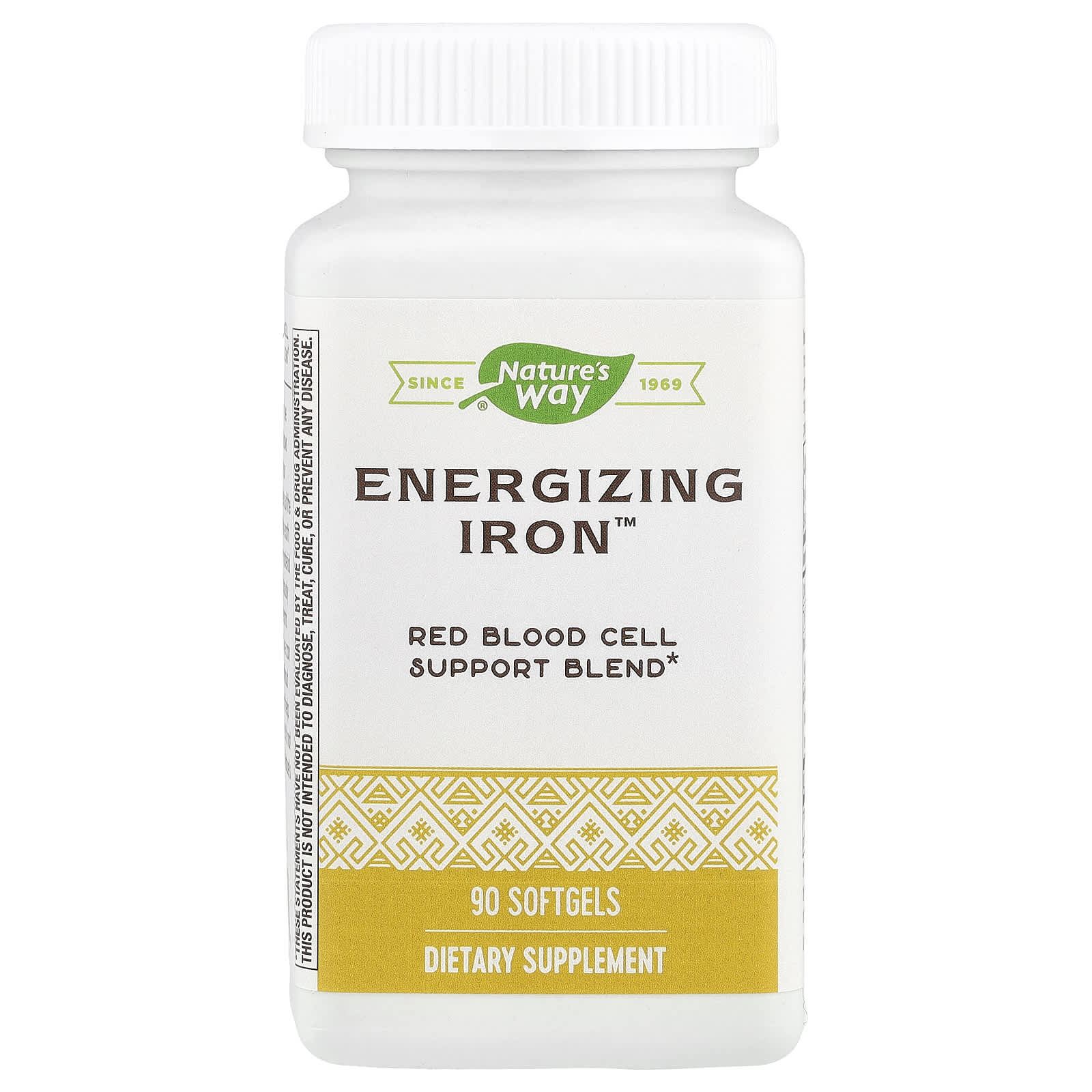 

Nature S Way, Energizing Iron, 90 Softgels