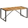 Dining Table Rough Solid Mango Wood 180 Cm