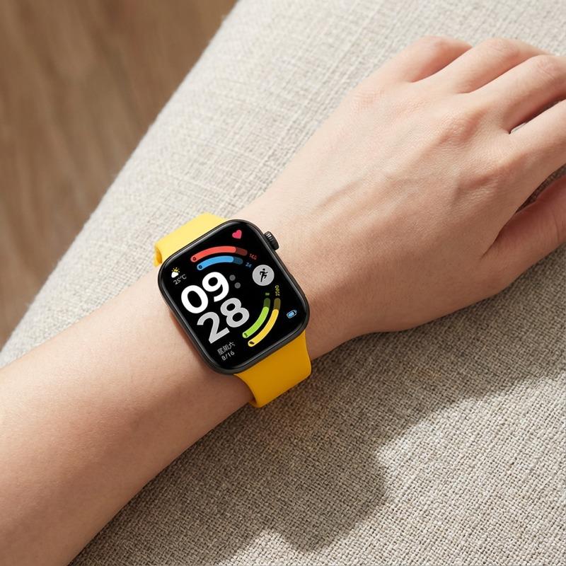 Silicone Strap For Redmi Watch 6/5/4 Replacement Watch Band for Xiaomi Mi Band 9 Pro/8 Pro Bracelet Wristband Correa Accessories