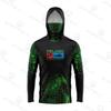 Mens Quick-Dry UV Protection Fishing Hoodie With Neck Gaiter Lightweight Long Sleeve Summer Outdoor Angling