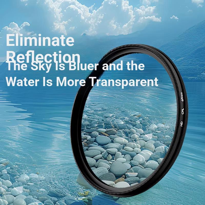 2026 NEW Universal Camera Filter Set for Canon Sony Fuji Nikon Lenses - UV CPL Polarizing ND Star Light Macro Soft Light Filters