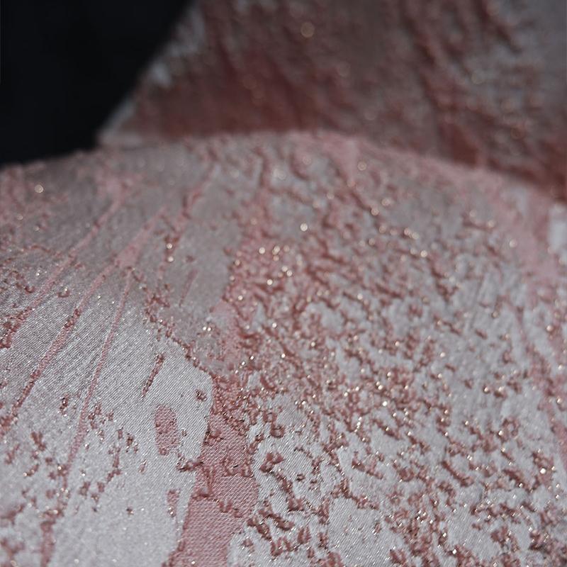 Abstract Irregular 3D Particle Pattern Jacquard Texture Fabric DIY Fashion Dress Coat Apparel Unique Texture Designer Fabric