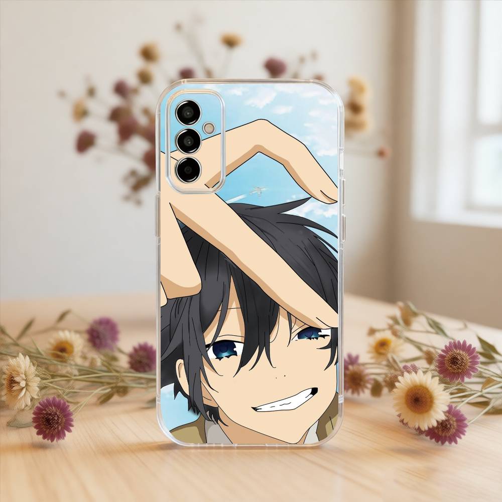 Horimiya Phone Case For SamsungA10,12,20,21S,30,31,40,50,51,52,70,71 Transparent Cover