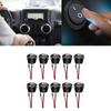 Round Rocker Switch 10Pcs Rocker Switch 12V Toggle Switch with Prewired Electrical Switches for Boats Car
