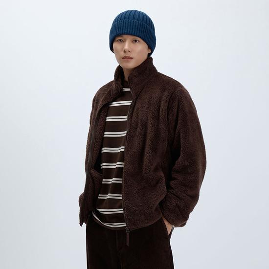 Spao Basic Lila Fleece Reißverschluss SPFZF4TC01