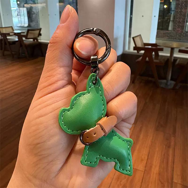 French Bulldog Puppy Handmade Car Keychain Cute Creative Bulldog Pendant Couple Gift Premium Bag Accessory
