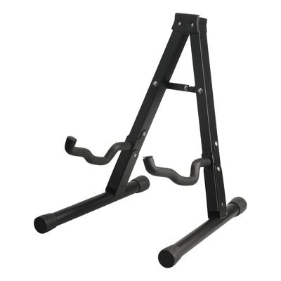 Guitar Stand Iron Material Black Folding Unique Design Stable Guitar A Frame Bass Display Holder