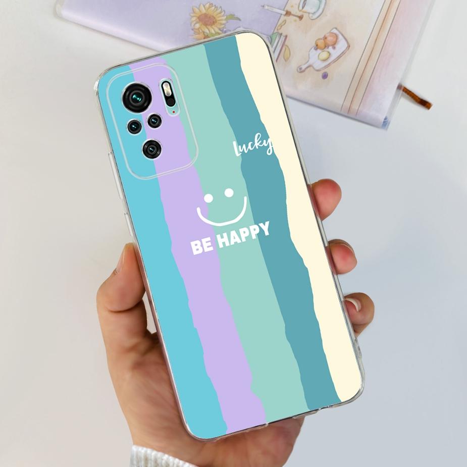 For Xiaomi Redmi Note 10 4G Case Redmi Note 10S Luxury Painted Cover Cases For Xiaomi Redmi Note 10 Pro Max Note10 S Soft Fundas