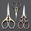 Cross Stitch Embroidery Scissors Classical Style Dragon And Phoenix Crane Tailor Scissors Exquisite Relief Medium And Small Retro Metal Scissors
