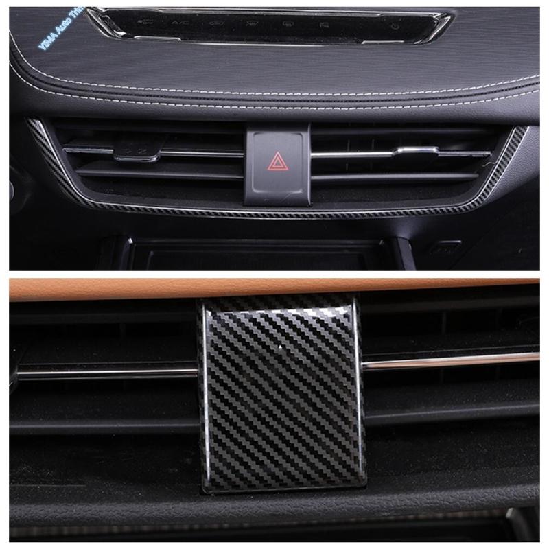 Car Dashboard Central Air Vent Frame Emergency Light Lamp Switch Warning Button Cover Trim For Haval Jolion  - 2024 Interior