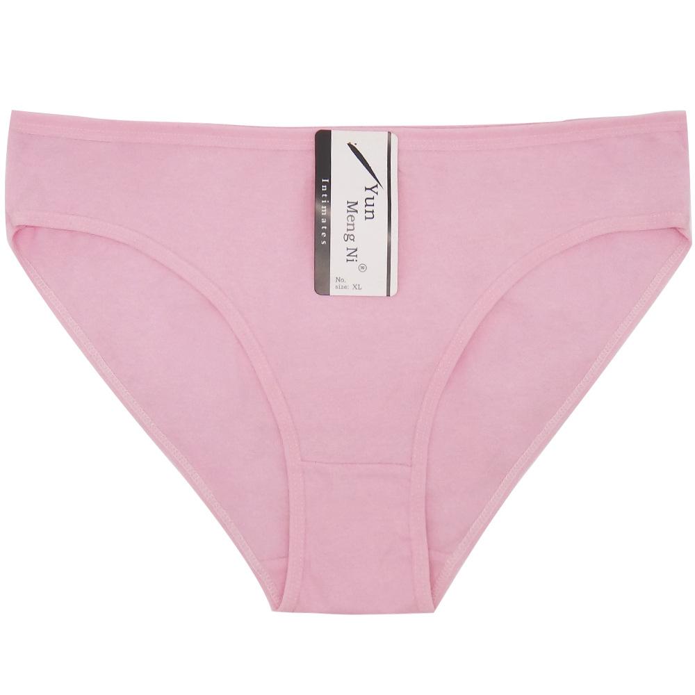 Sexy Frau Unterwäsche Damen Baumwolle Höschen Slips Solide Low Rise Mädchen Damen Knickers Dessous für Frauen 6 Teile/satz