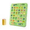 Kids Cartoon Theme Interactive Flip Chess Board Game Toy with Fruit/Animal Design for Logical Thinking and Social Fun