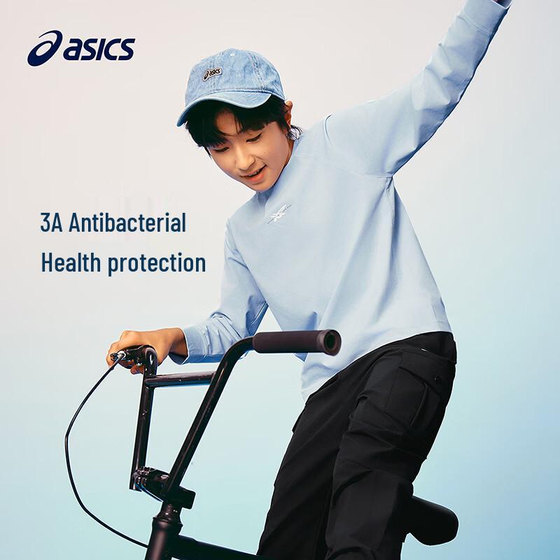 Asics Kids' Unisex Quick-Dry Long Sleeve T-Shirt
