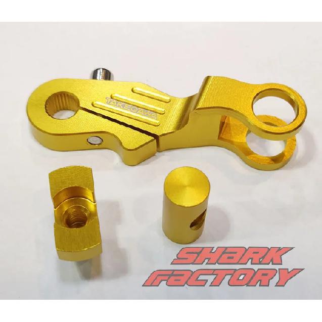 Modified Aluminum Alloy Rear Brake Rocker arm rear rocker arm for use DIO50 18 DIO28 ZX34 ZX35 AF34 AF27 AF35 золотой