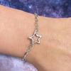 Simple Sweet Cool Star Bracelet Metal Bracelet For Women Men Couple Bracelet Jewelry Couple Gift