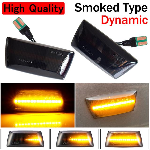 For Opel Insignia Astra H Zafira B Corsa D For Chevrolet Cruze Led Dynamic Side Marker Turn Signal Light Sequential Blinker