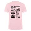 Back To The Future Delorean Schematic Tshirt Print Tshirt Unisex Cotton T Shirt Summer Hip Hop Tees Dz241