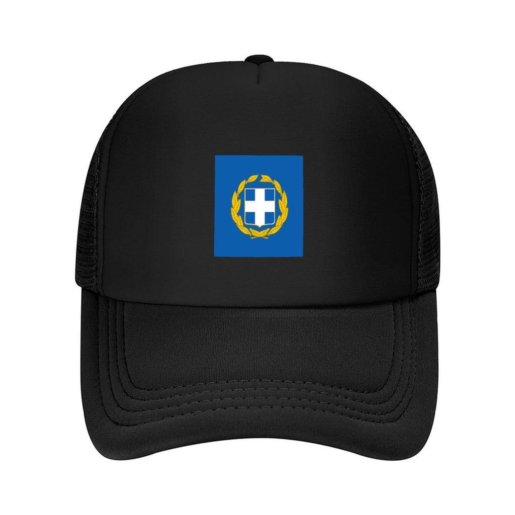 Flag of the President of Greece Baseball Cap Cute Foam Party Hat Luxury Brand Beach Bag Female Mens