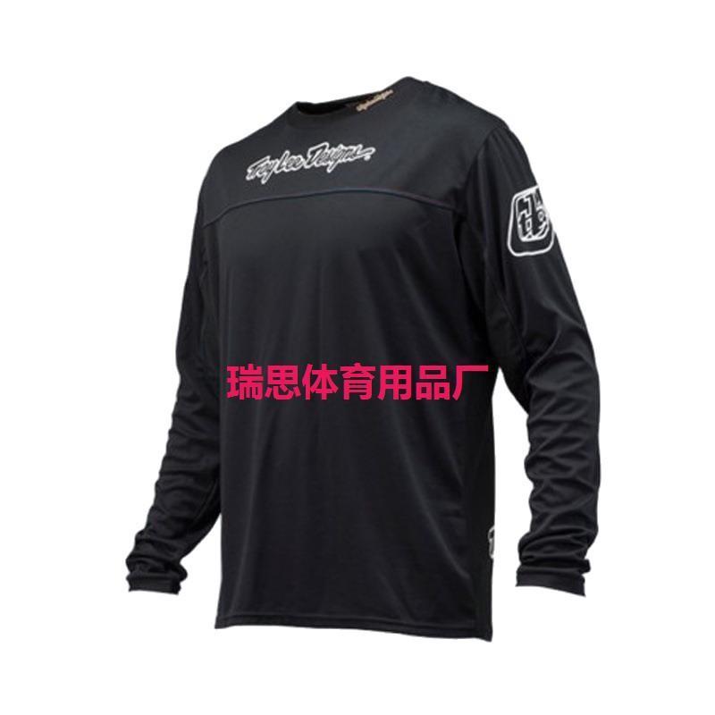 Mens Long Sleeve Cycling Jersey Breathable Quick-Dry Mountain Bike Riding Shirt Outdoor Sports
