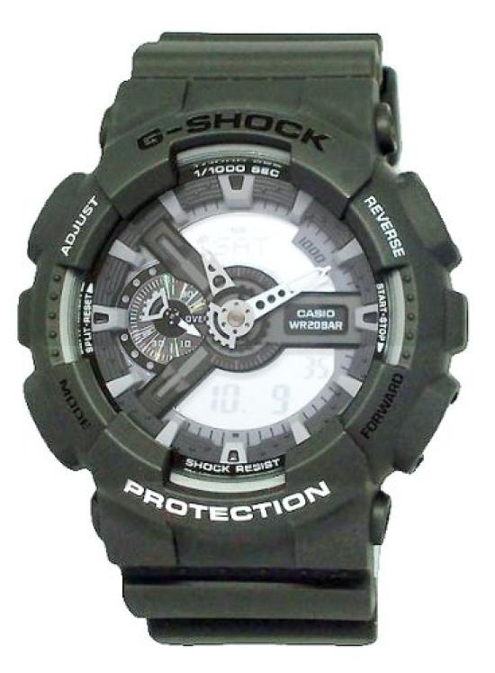 

Годинник CASIO MODEL HYPER COLORS Grey Grey NO.ga110c-1a G-SHOCK (ga-110c-1a) G-Shock для чоловіків [предмет]