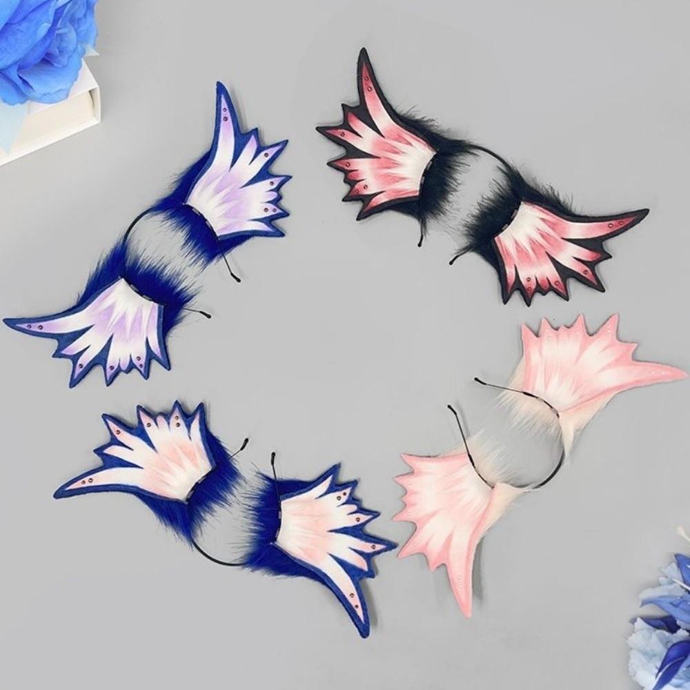 Elf Fish Fin Hair Band Animals Ears Cosplay Headwear Cute Siren Mermaid Ears Headband Girls