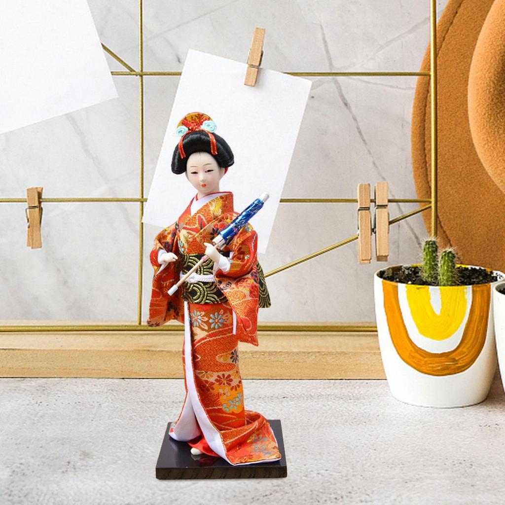 Authentic Japanese Geisha Dolls: Exquisite Asian Figurines for Home Decor