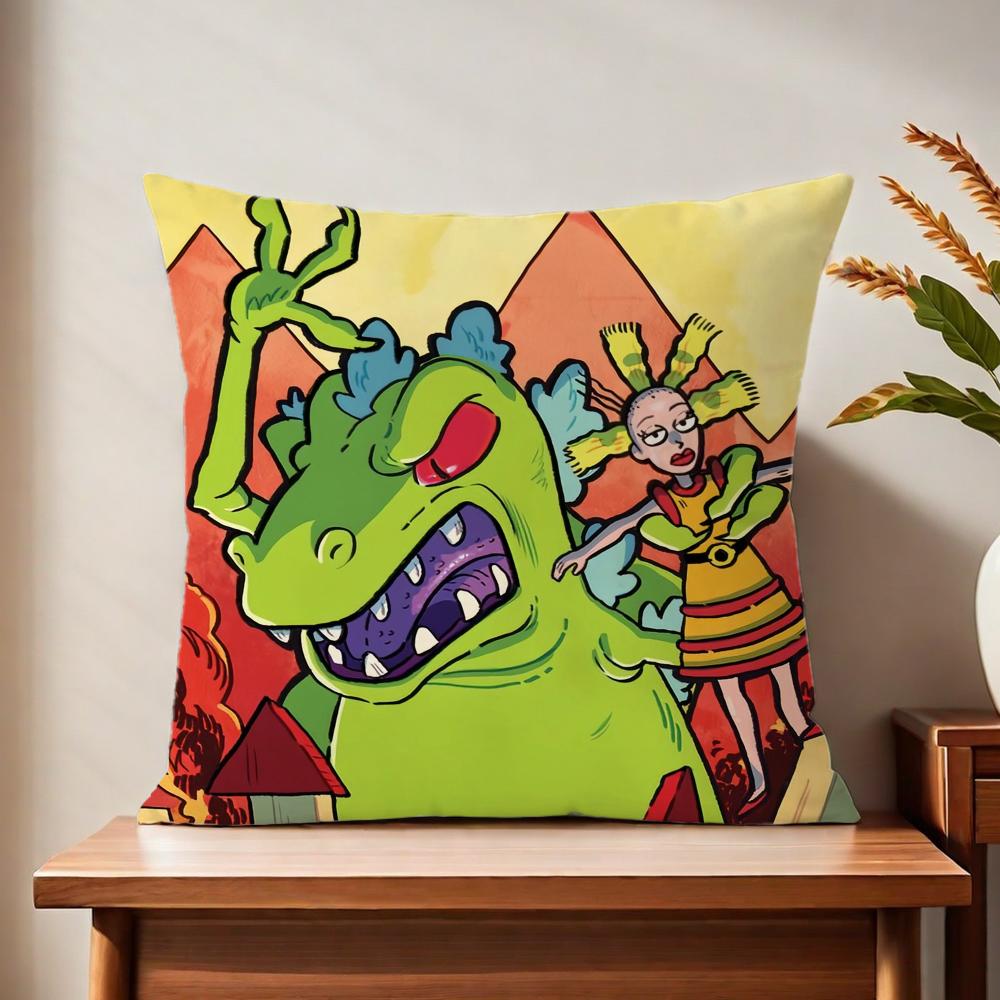 Rrugratss Rreptarr Cushion Cover For Pillow Printing Sofa Decoration Home Car Room Coffee Shop Office Nordic Simplicity