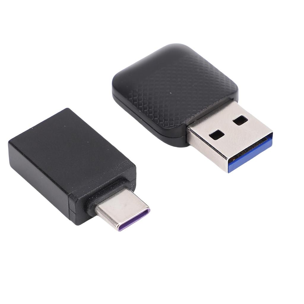 2 in 1 Adapter für CarPlay für Android Auto Kabelgebunden zu Drahtlos Auto-Adapter mit Typ C zu USB Adapter