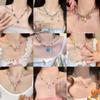 2024 Niche Design Dopamine Color Pearl Choker for Women - Summer Clavicle Chain
