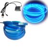 LED dekorativní lampa do interiéru auta 5M EL kabeláž Neonový pásek pro auto DIY Flexibilní okolní světlo USB Party Atmosphere Diode