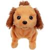 IWAYA Piccoline Miniature Dachshund Plush Toy with Moving Tail and Sound Battery Operated for Ages 3 and Up