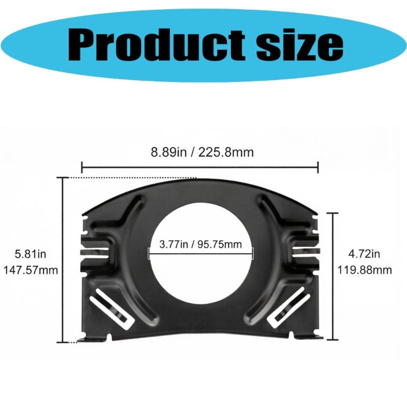 Fixing Plate For 1014065 Toilet Tank 304 Stainless Steel Precisions Toilet Tank Replacement Plate Enhances Stability And Safety