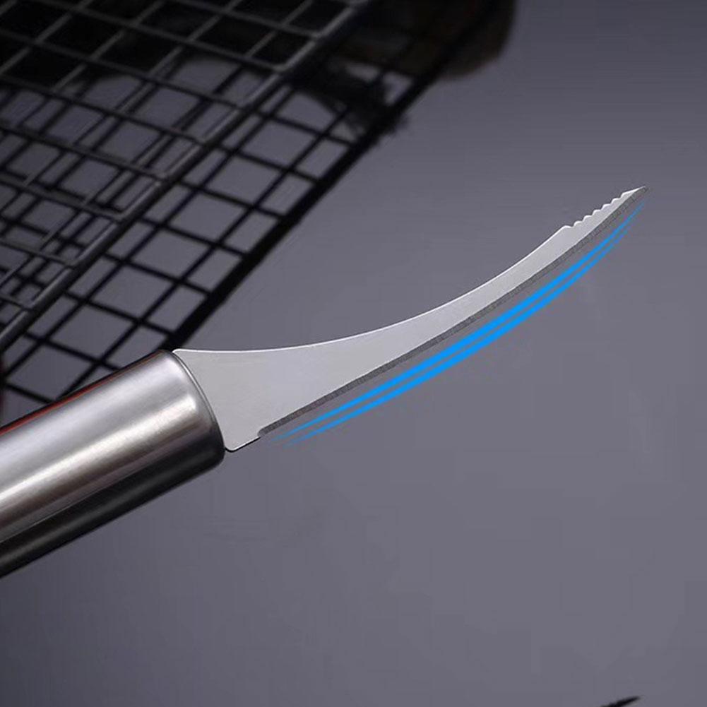 Garnelen Schäler Werkzeug Multifunktionales Garnelen Entdarm Werkzeug Rostfrei Garnelen Schälmesser für Zuhause Küche