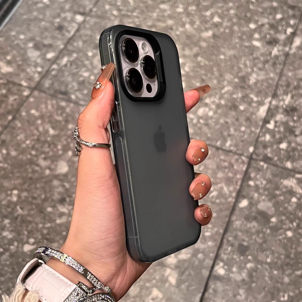 Kompatibel mit Apple iPhone 16 Pro, iPhone XR Transparente Schutzhülle, iPhone 14 Plus Handyhülle, iPhone 17 Pro Mattierte Hülle mit 12 Großen Löchern