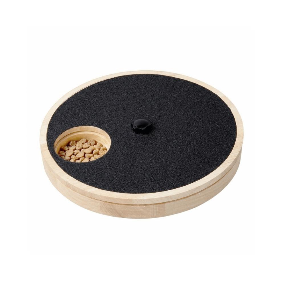 Rotating Nail Scratch Pad Round Dog Nail File Toy Dog Scratching Board Pet Grooming