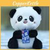 Adorable Plush Panda Keychain Accessory Cute Cartoon Panda Doll For Bags