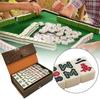 20mm Chinese Mahjong Mini Pieces, Suitable for Family, Travel, Dormitory, and Portable Use for Mini Mahjong Games. Cute and Practical Outdoor Toys.