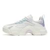 Anta Comfortable Versatile Wear-Resistant Low-Top Casual Shoes Women sneaker White Purple Blue 122328889-4