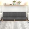 VidaXL 2-seater Sofa Bed Light Grey Fabric 375754