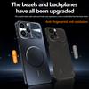 Original Magsafe Magnetic Phone Case For iPhone 17 Air 16 15 14 13 Pro Max Glass Nano Crystal Lens Wireless Charge Cover